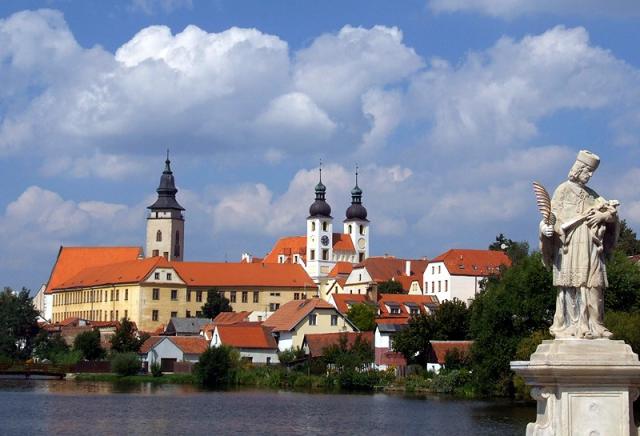 Telč a svatý Jan Nepomucký