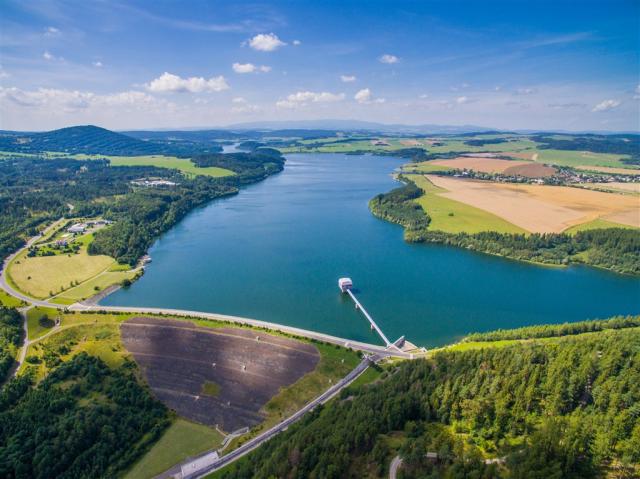 Vodní nádrž Slezská Harta, zdroj Agentura m-ARK Olomouc