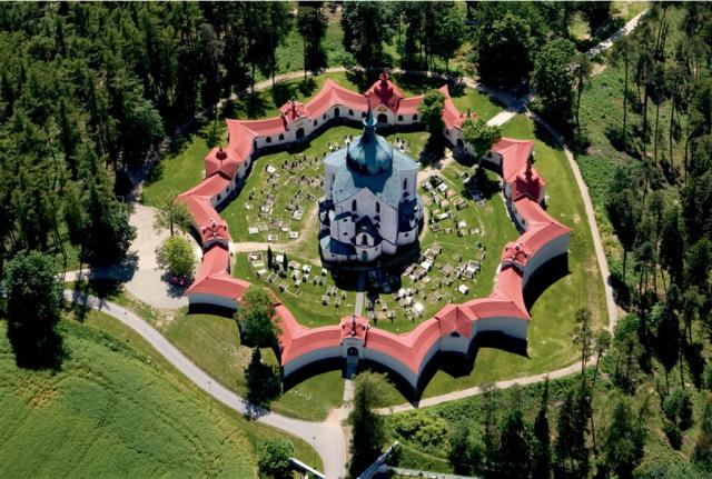 Žďár nad Sázavou, Poutní kostel sv. Jana Nepomuckého na Zelené 