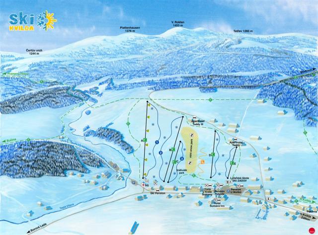 Ski areál Kvilda