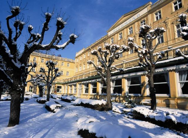 Hotel - zimní pohled