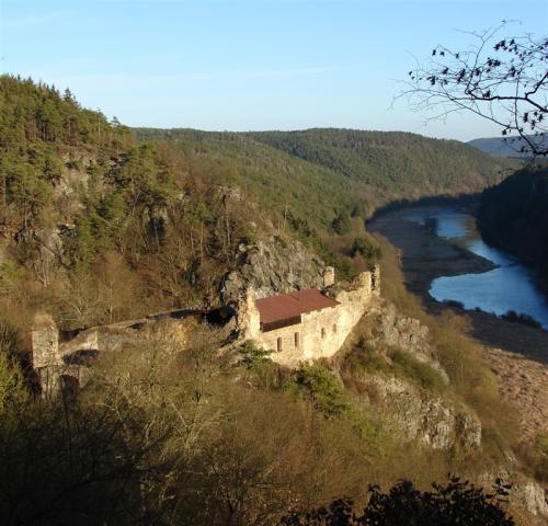 zřícenina hradu Krašov