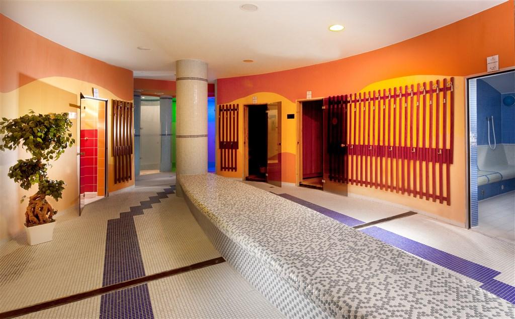 Saunový svět v hotelu Frymburk.