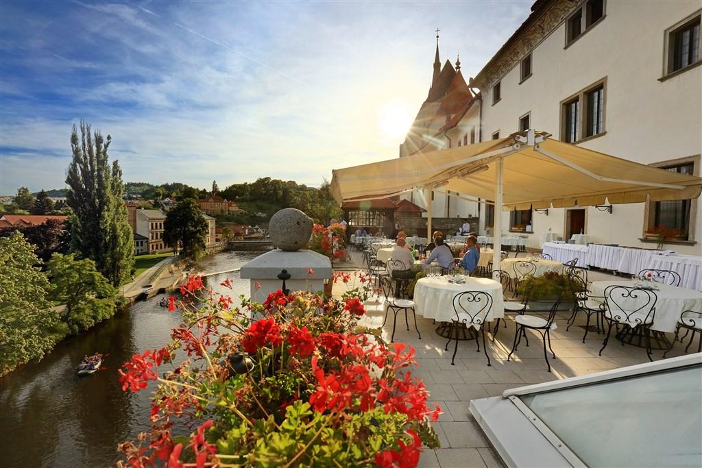 Partnerský hotel Růže - terasa