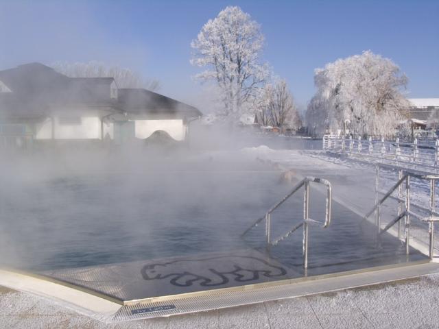 AquaCity Poprad v zimě