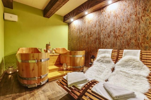 Pivní lázně v hotelu