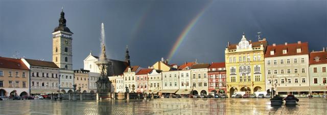 Náměstí Přemysla -otakara II., zdroj město České Budějovice
