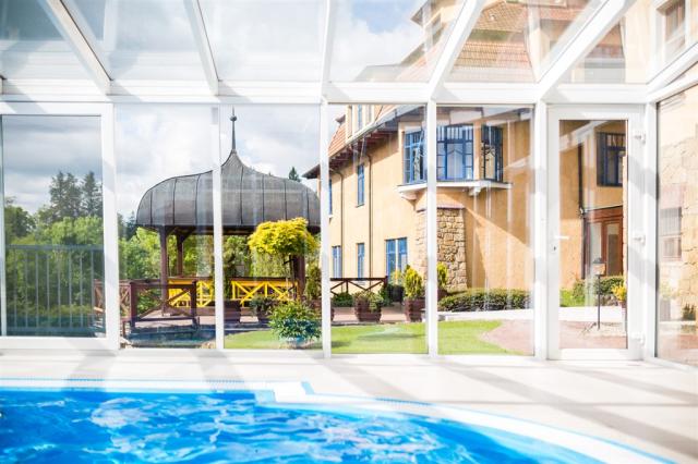 vodní relax centrum v hotelu VILA  ANTOANETA