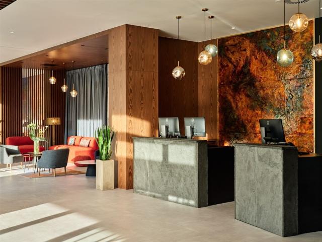 Pohled na recepci v hotelu BERGO RESORT & SPA