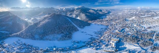Zakopane - zimní panorama