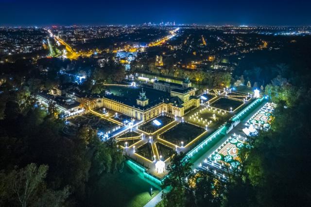 Královská zahrada světla ve Wilanówě