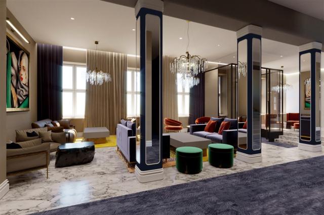 Lobby - vizualizace