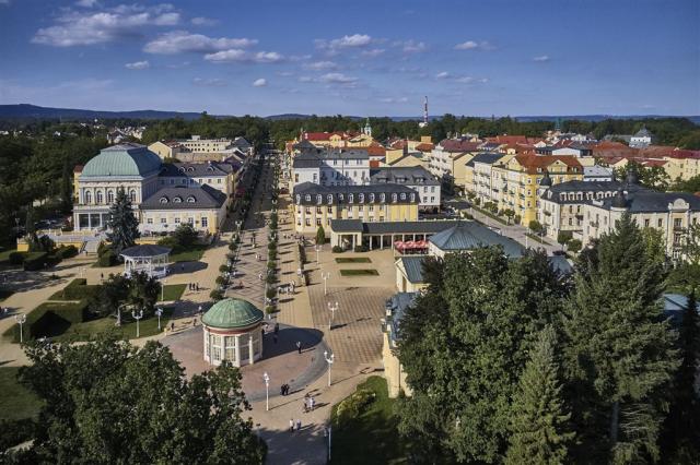Pohled na Františkovy Lázně