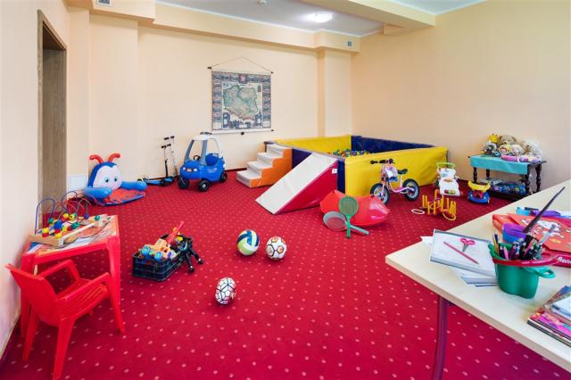 Pohled na dětský koutek hotelu WODNIK HOTEL & SPA