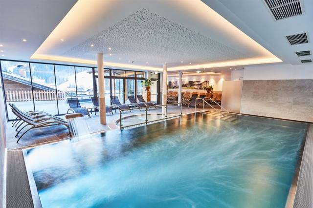 Bazén v hotelu Wagrainerhof (70 m)