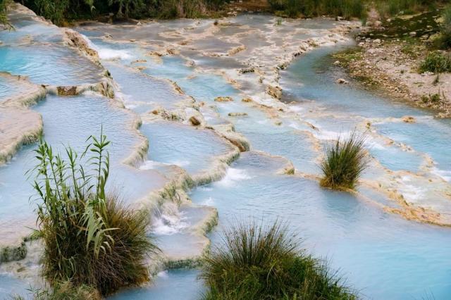 Toskánské termální lázně Terme di Saturnia