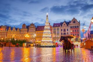 Wroclaw - vánoční atmosféra a vyhlášené trhy