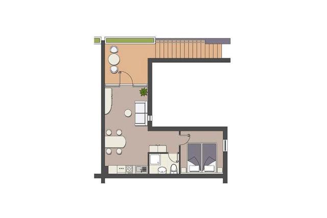 Apartmán 2/4