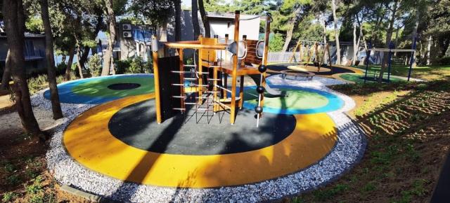 Dětské hřiště v resortu Arena Verudela Beach