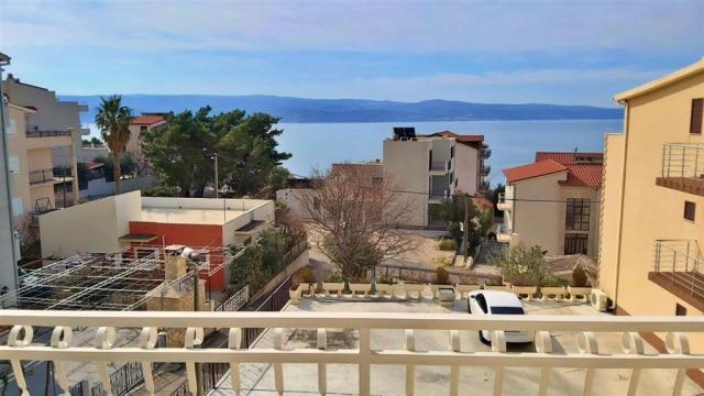 Balkon v apartmánu pro 3 osoby