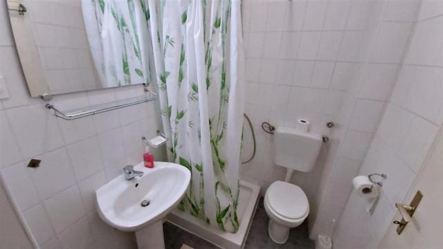 Vlastní sociální zařízení je součástí každého apartmánu.