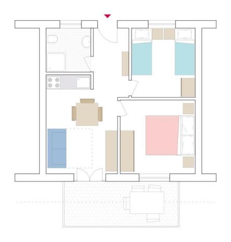Apartmány Gelso