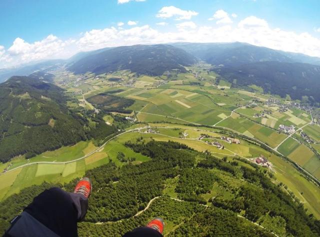 Paragliding v oblasti Lungau