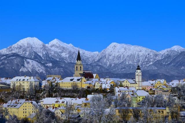 Kranj v zimě