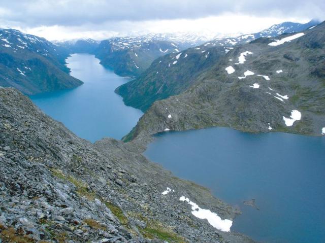 Gjende+Bessvatnet