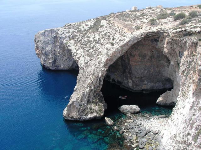 Malta Modra jeskyne 01