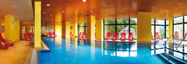 Rakousko Bad gastein bazen
