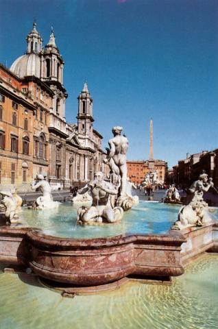 Itálie Řím - Piazza Navona