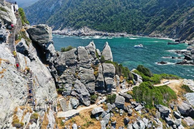 Skopelos Spilia pláž