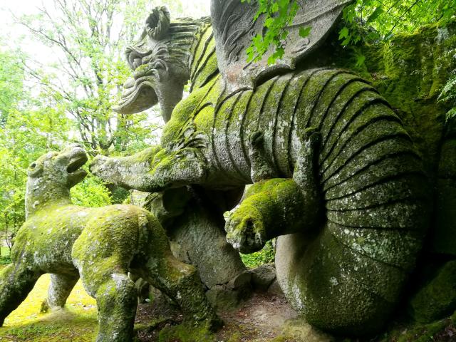 Italie Sacro Bosco 1