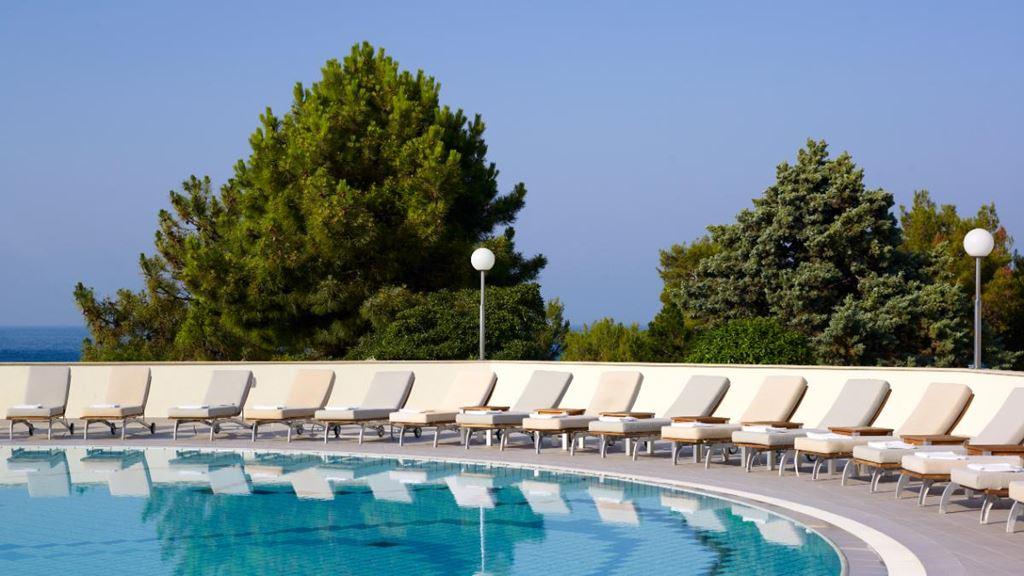 Park Plaza Histria hotel - venkovní bazén - Pula - Verudela -
