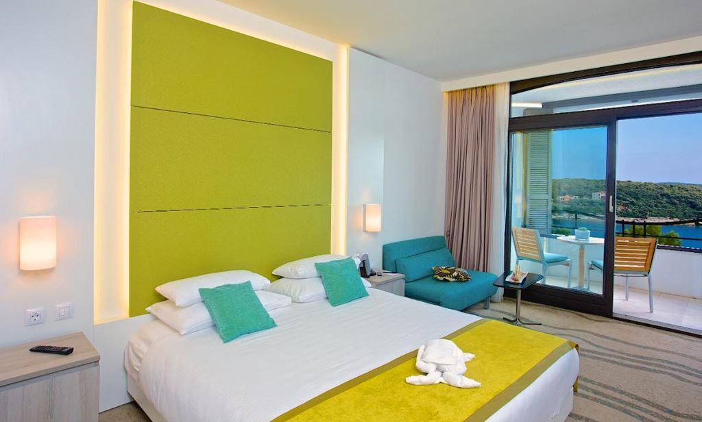 Park Plaza Histria hotel - pokoj Superior, balkon mořská strana