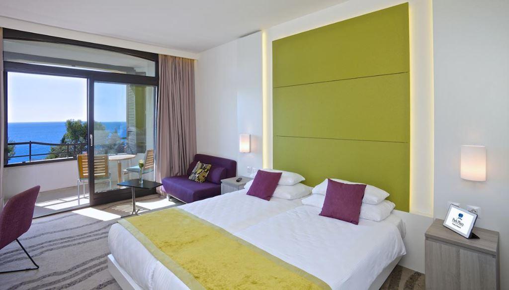 Park Plaza Histria hotel - pokoj Superior, balkon mořská strana