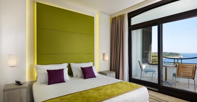 Park Plaza Histria hotel - pokoj Superior, balkon mořská strana