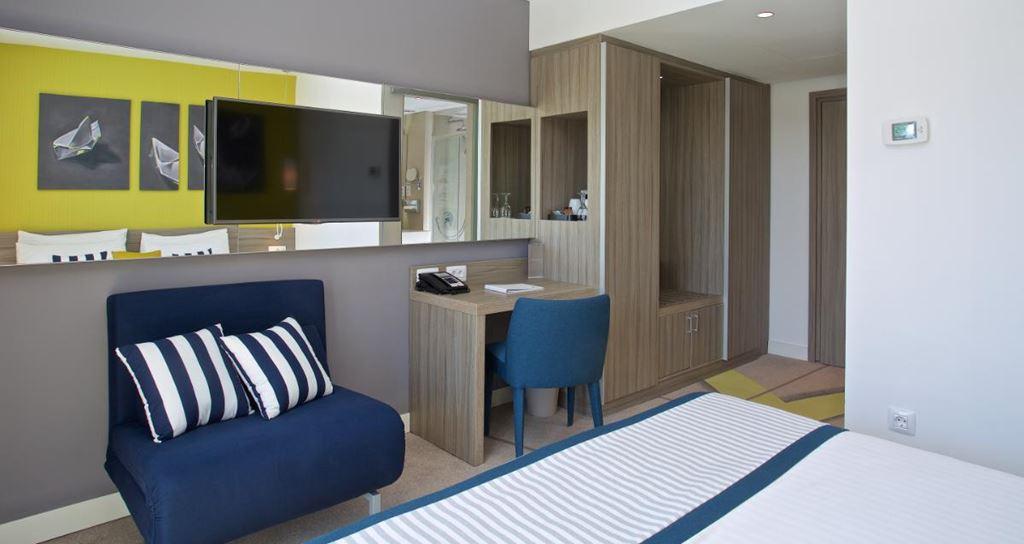 Park Plaza Arena hotel - pokoj Superior, balkon, mořská strana