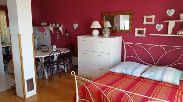 Dražena apartmány v Čaklje - studio pro 2 osoby s možností přis