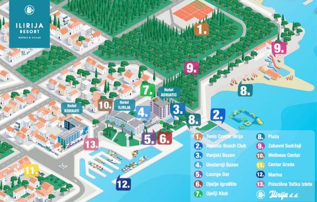 Ilirija hotel - Biograd na Moru -  - Chorvatsko