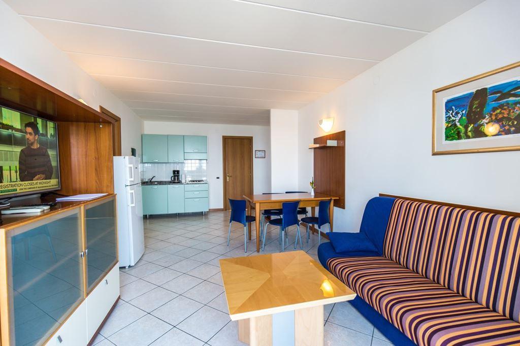 Splendid Resort - apartmán pro 3-5 osob, typ AX, mořská strana