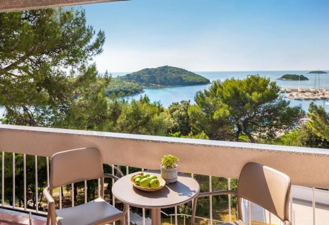 Pineta hotel - dvoulůžkový pokoj Premium, balkon mořská strana 