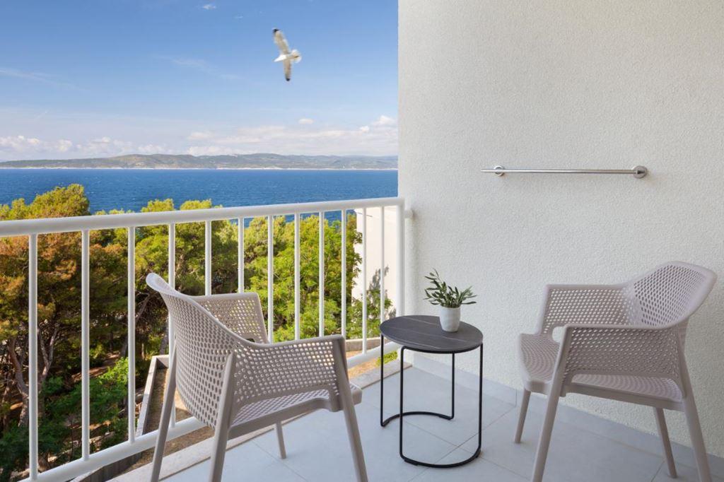 Marina Bluesun hotel - pokoj Standard, balkon mořská strana - B