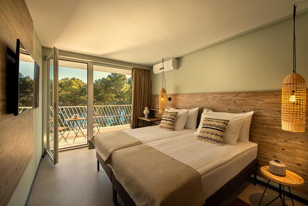Hvar Places hotel by Valamar - pokoj velikosti M, balkon, mořsk