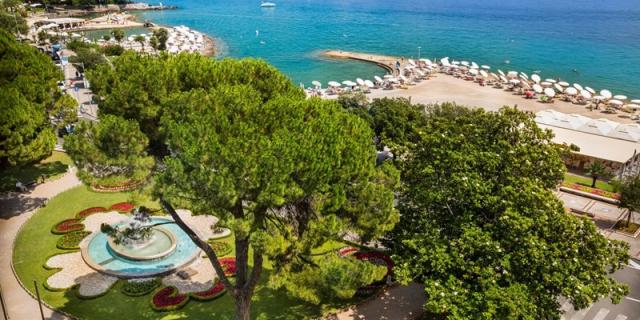 Kristal hotel - městská pláž - Opatija -  - Chorvatsko
