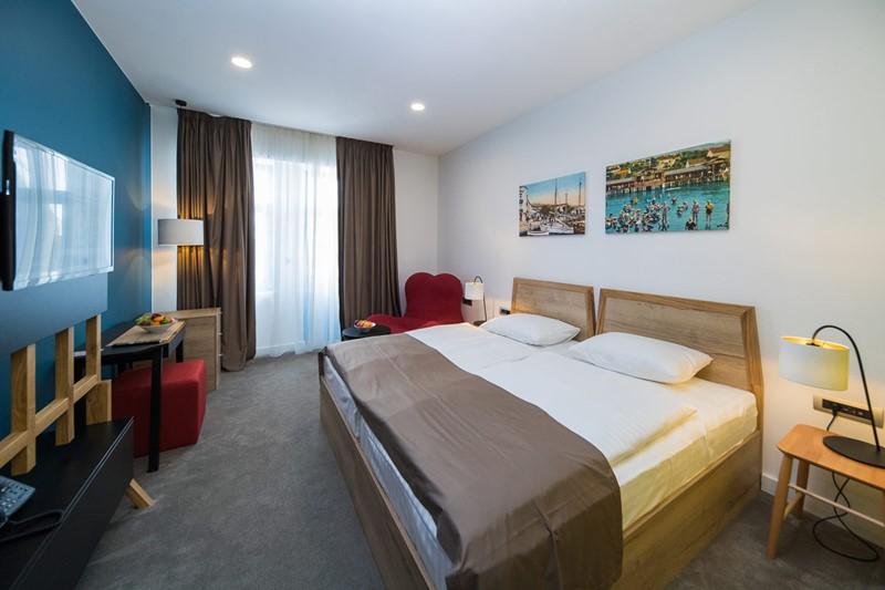 Esplanade Boutique hotel - dvoulůžkový pokoj, Superior, balkon