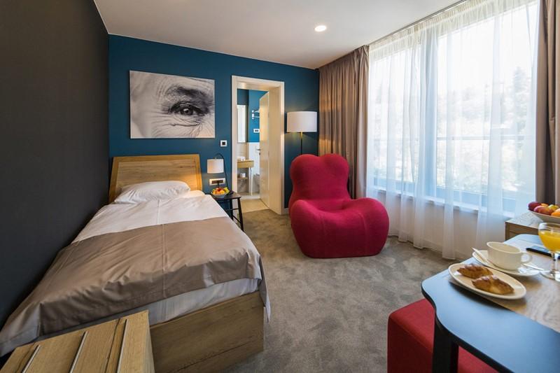 Esplanade Boutique hotel - jednolůžkový pokoj, Superior, balkon