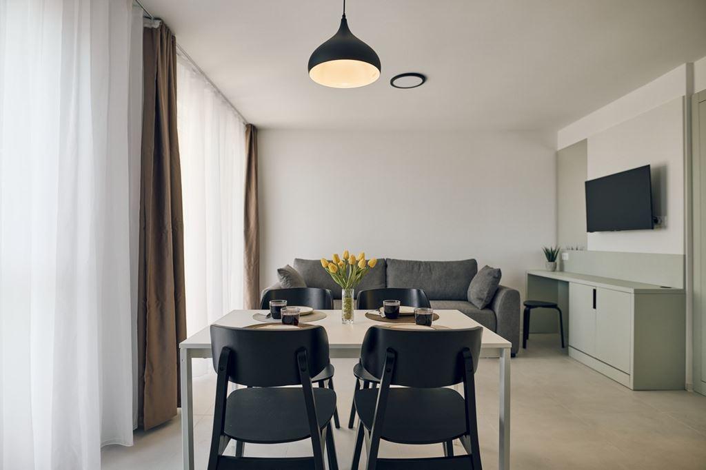 Malinska Green apartmány - apartmán s jednou ložnicí a balkonem