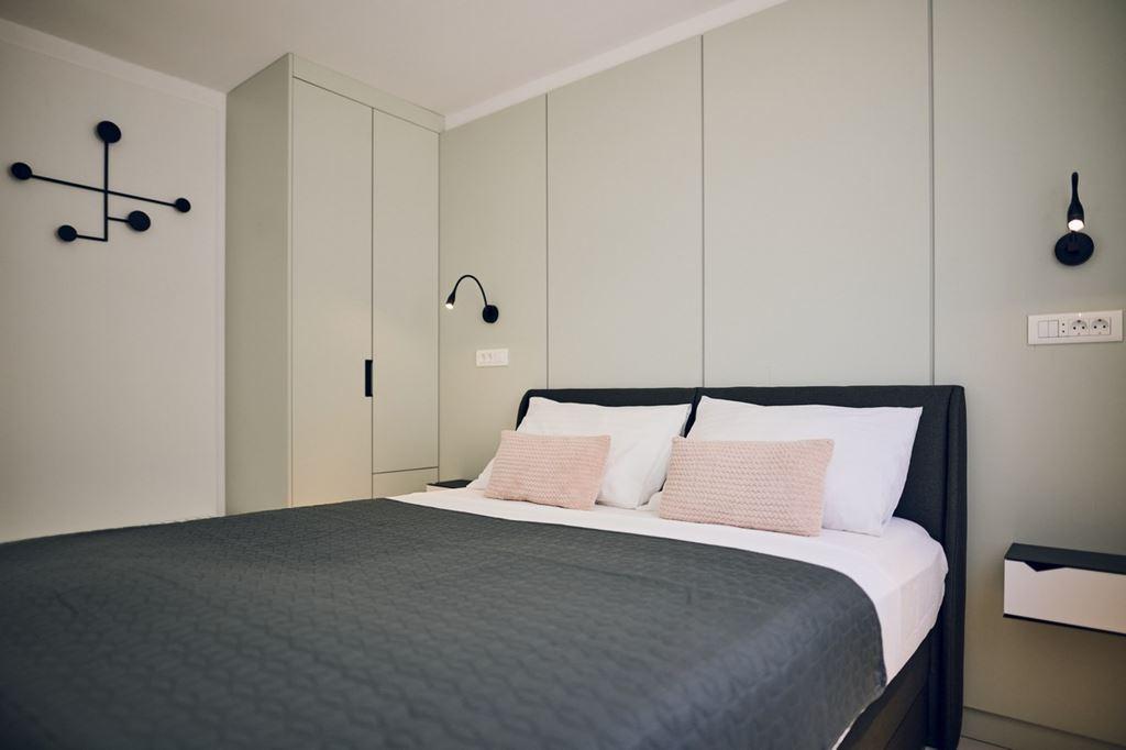 Malinska Green apartmány - apartmán s jednou ložnicí a balkonem